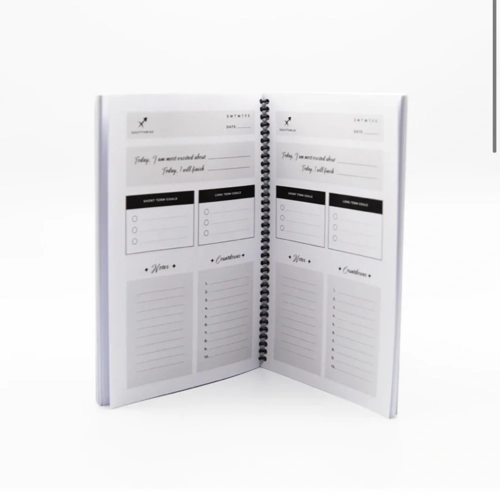 💜 Four-Month Undated Daily Planner for Sagittarius